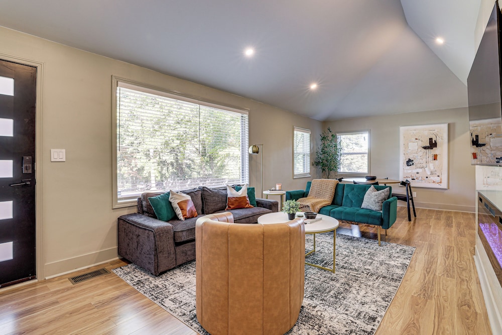Close to Decatur Square: Family Home w/ Deck!