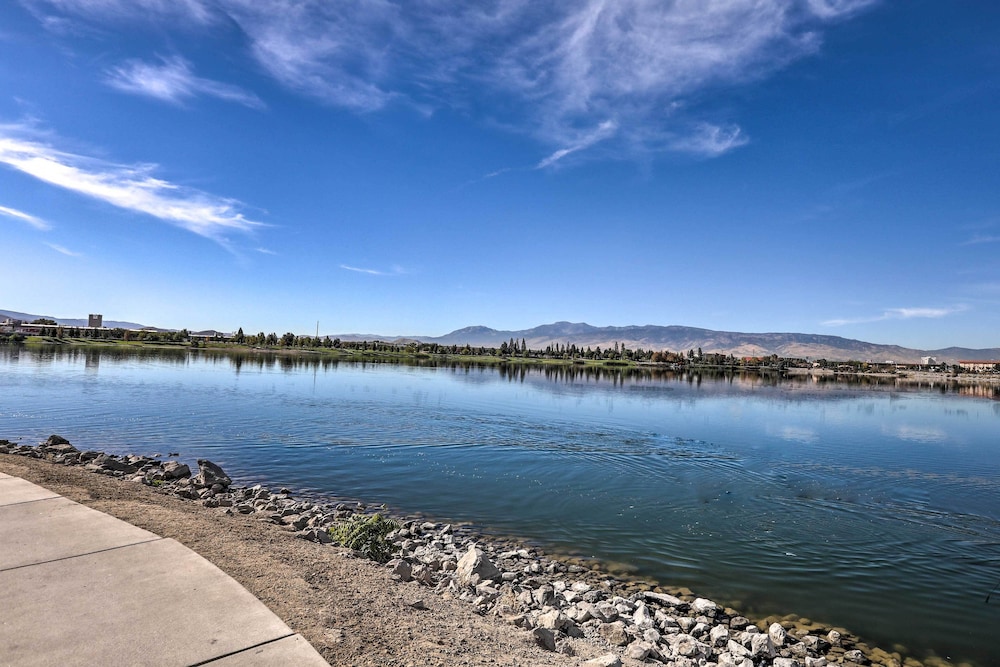 Waterfront Sparks Home: Balcony & Dock! view 5