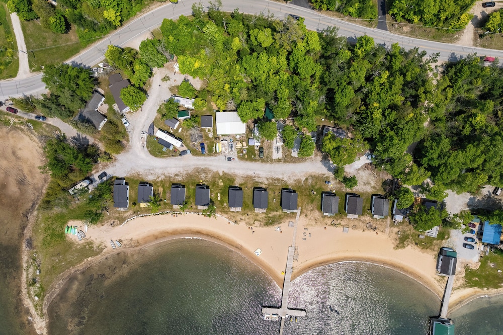 Beach & Dock Access: Upper Peninsula Cabin Retreat
