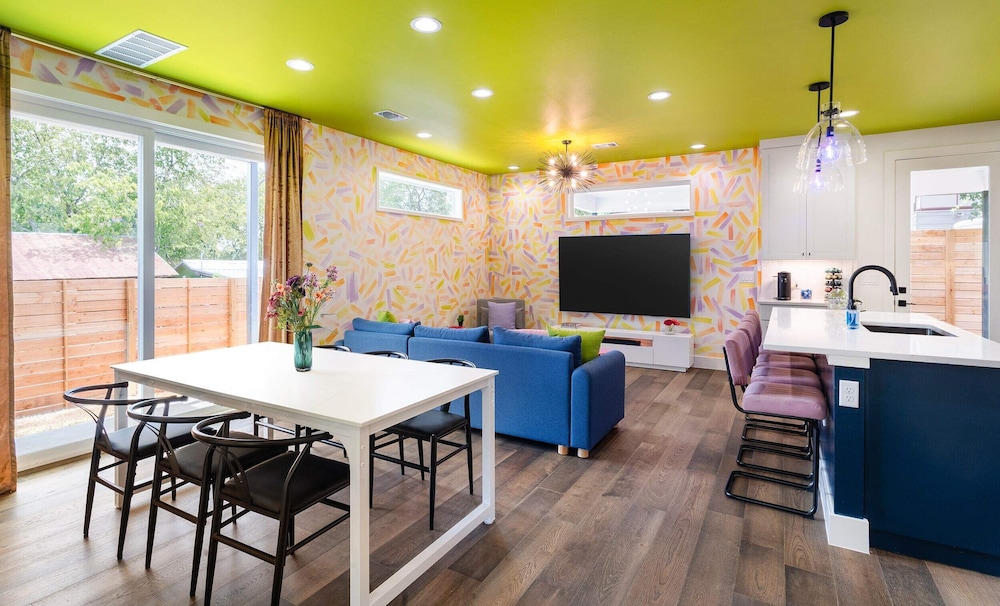 Stylish Eastside Getaway w Backyard, Firepit & BBQ
