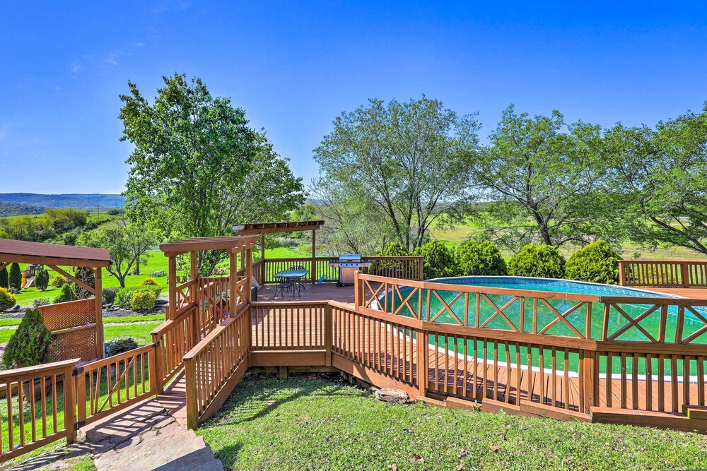 Stunning Former Winery w/ Pool & Mtn Views! view 2