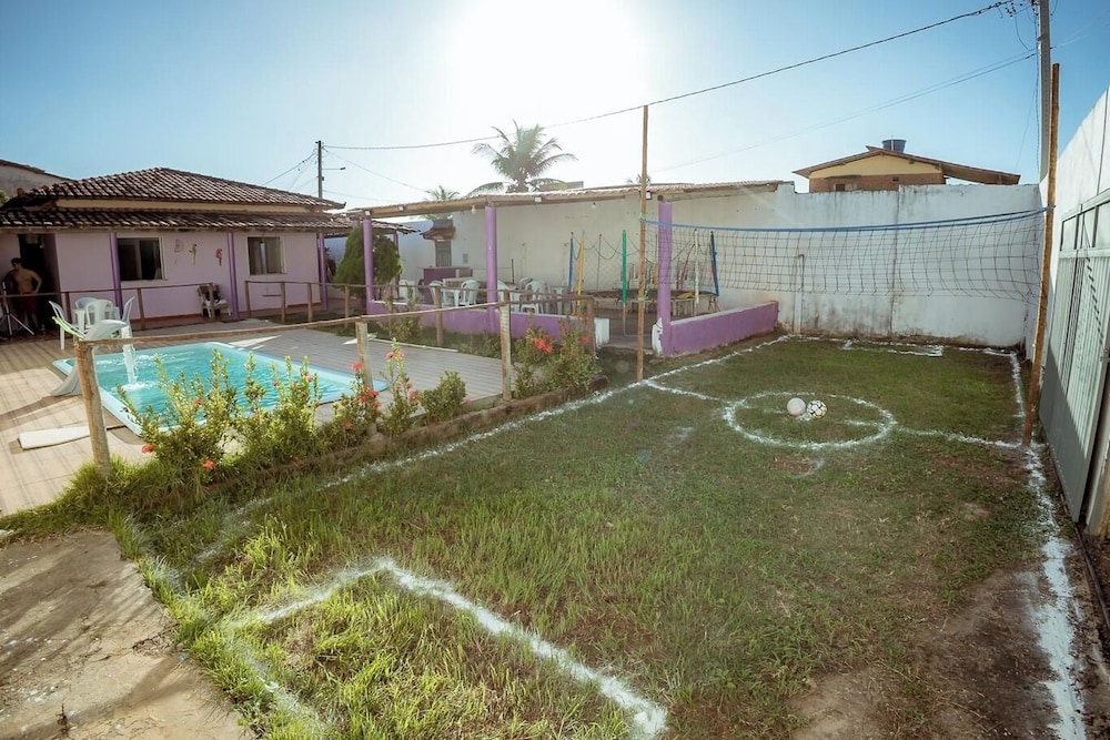 Casa Pet-friendly com Piscina de Frente Para o mar