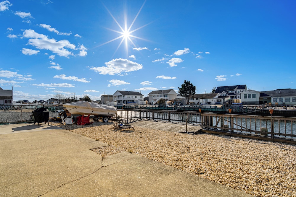 Canal-front Home w/ Dock in Little Egg Harbor!