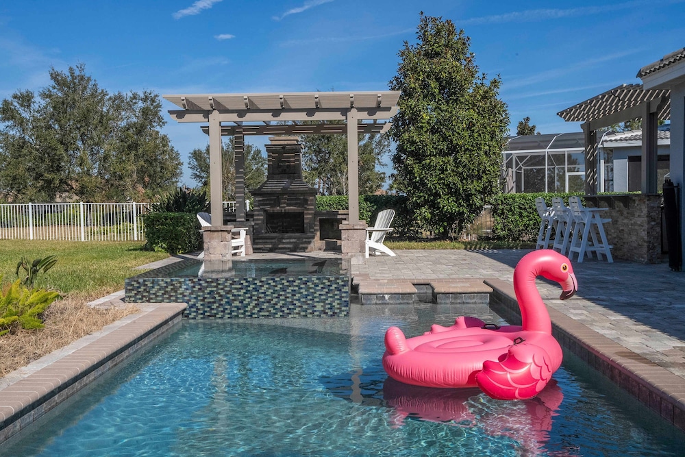 Luxurious 4Bd Villa Private Pool Spa Champions Gate Resort 9021