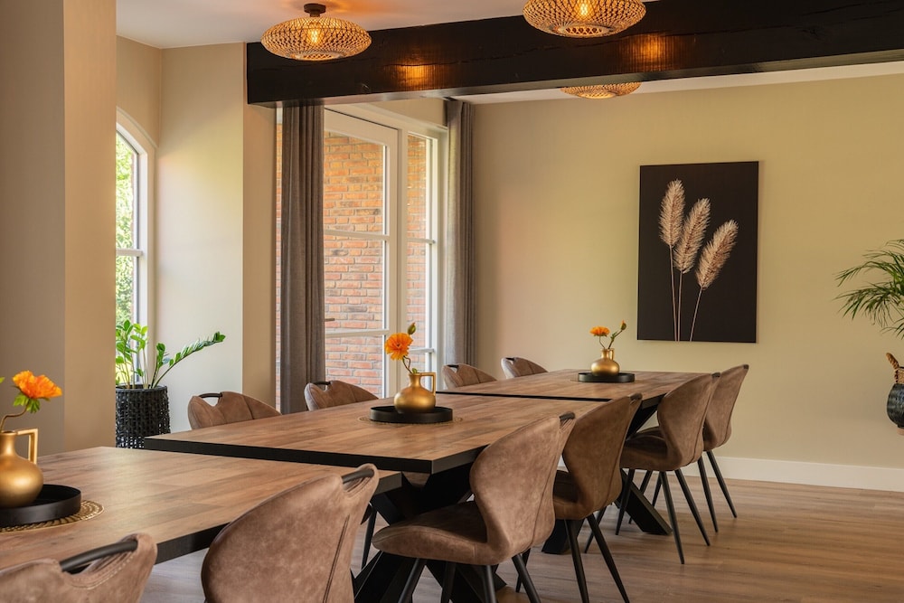 Group House in Twente With Hot Tub