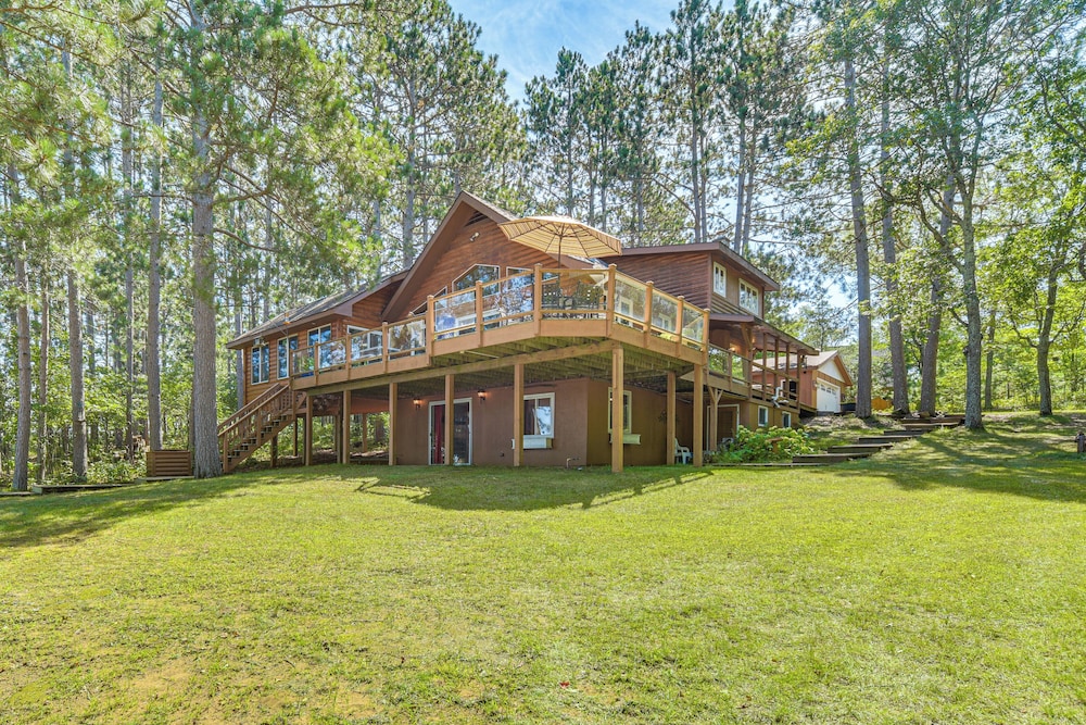 Waterfront Escape on Big Sand Lake w/ Private Dock