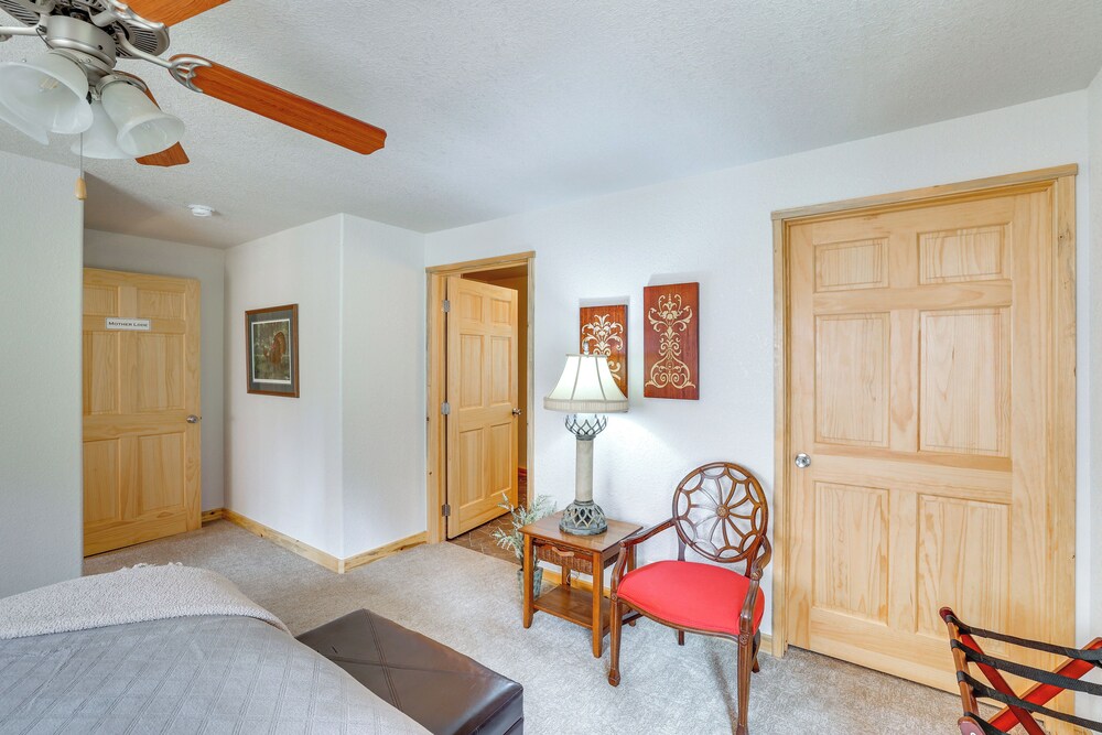 Remote Elk City Escape w/ Decks & Mtn Views!