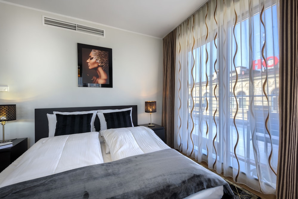 Alibi Apartments en Wroclaw — hotel room