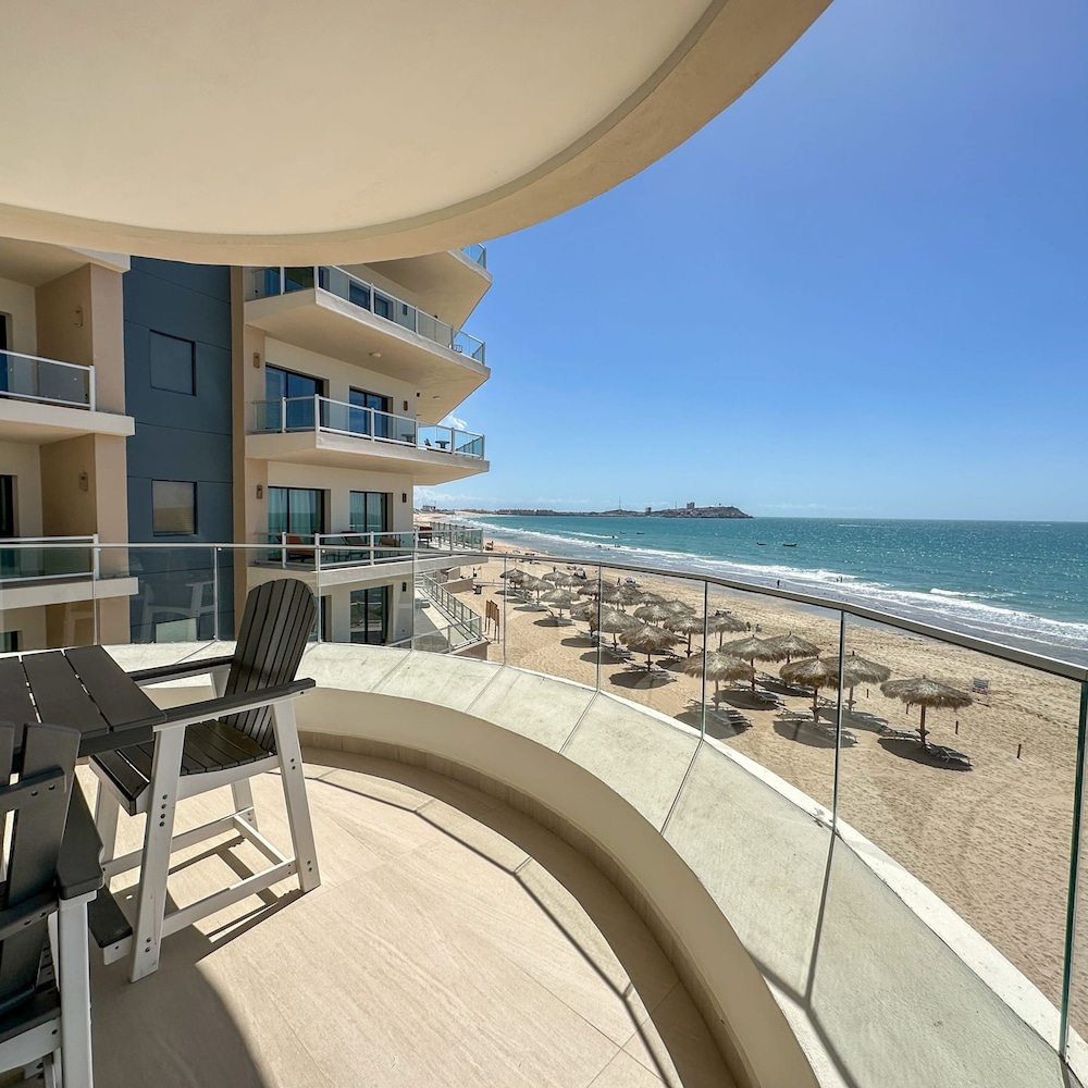Brand-new Modern 2BR Gem on Iconic Sandy Beach