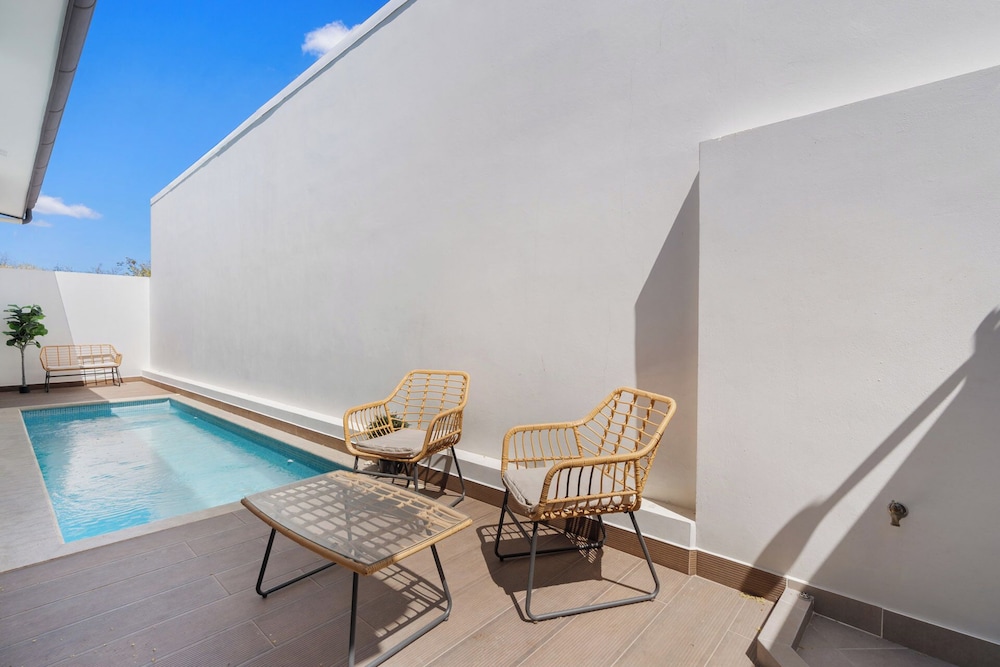 Sophisticated Home with a Chic Design and a Private Terrace with a Plunge Pool