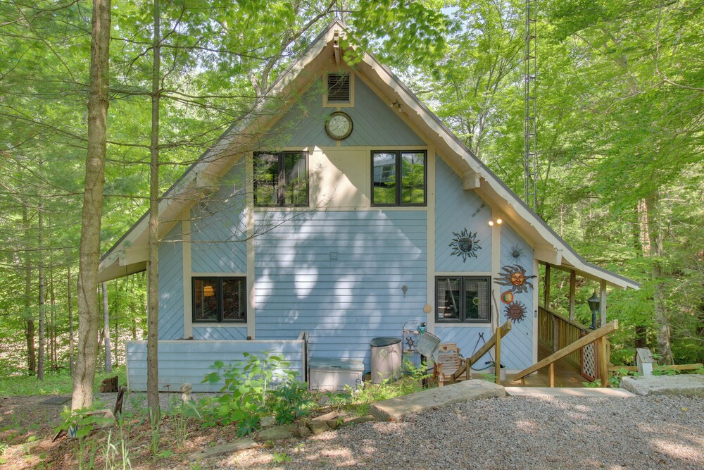 Riverside Cabin w/ 3 Decks in North Vernon! - Property Image 48