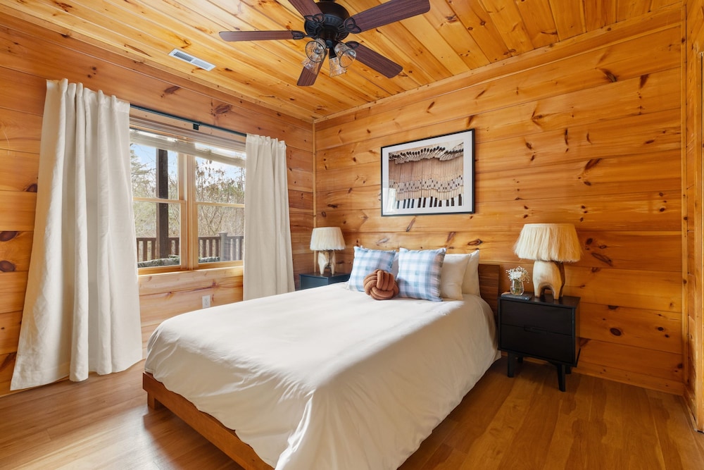 Yesteryear Hot Tub 360 Deck and Game Room Redesigned Cabin Easy Access