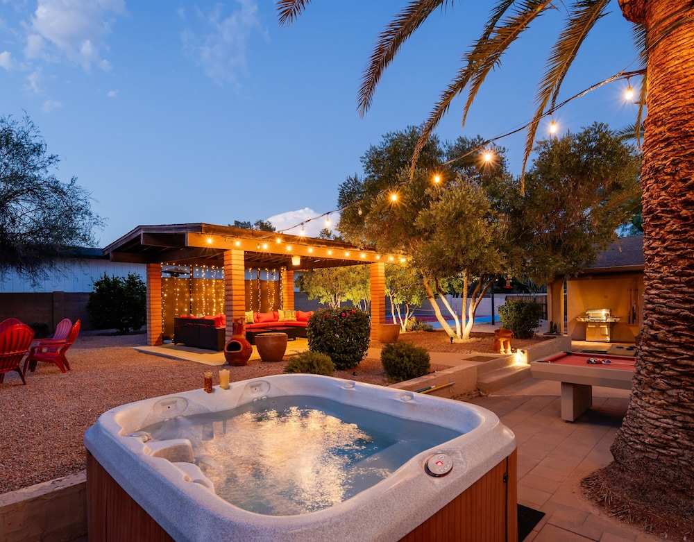 Sunset Palms-pool, Spa & Sports Court-scottsdale