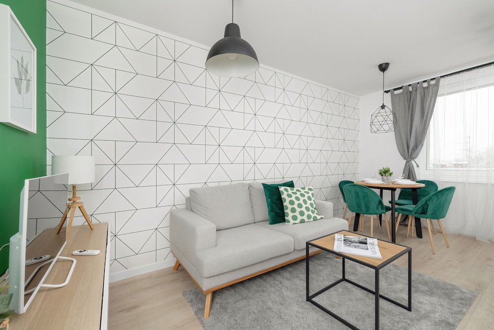 Katowice Vacations - White and Green Apartment by Renters - Property Image 1