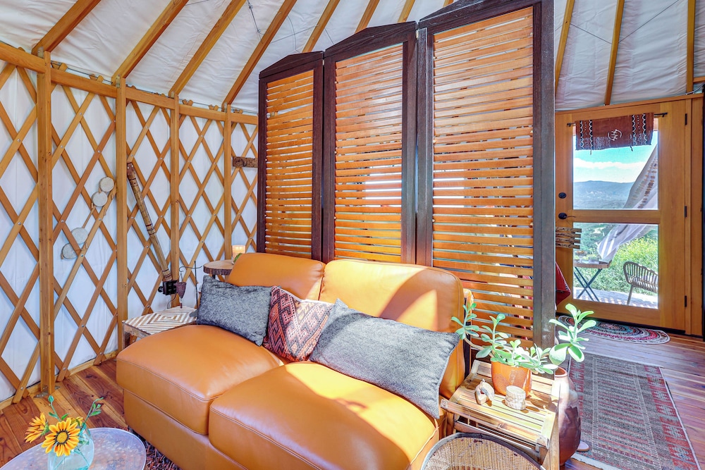 Mystical Mongolian Yurt in Fallbrook w/ Views!