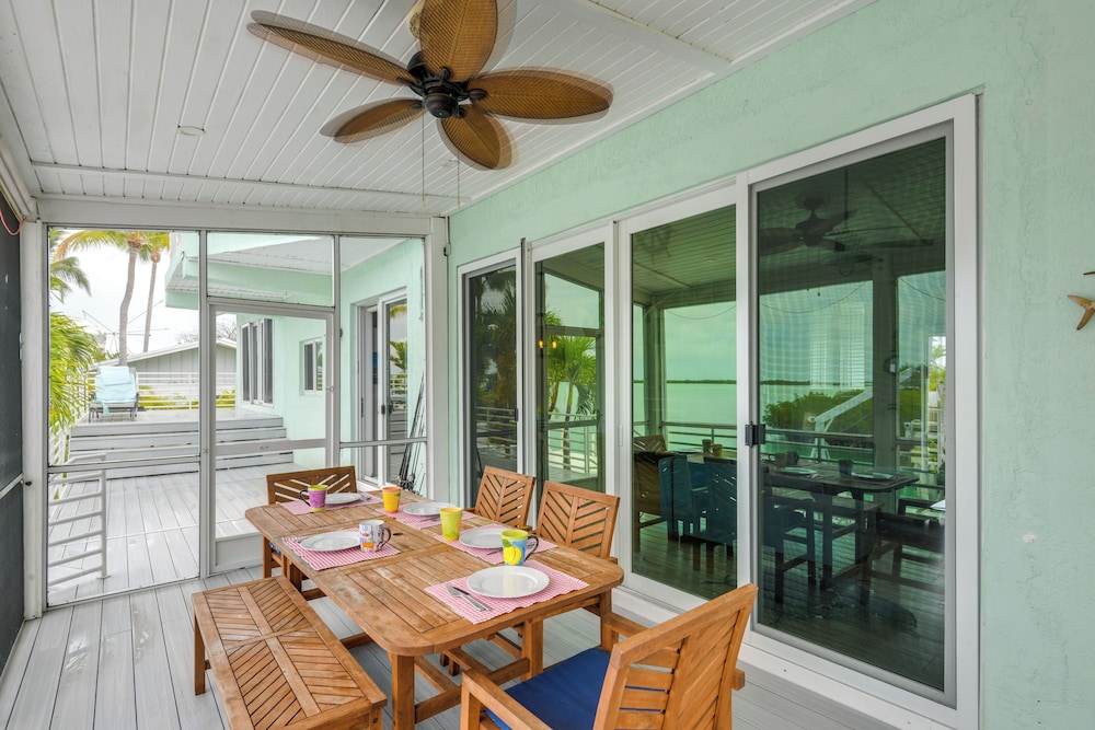 Dock + Balcony: Serene Big Coppitt Key Escape