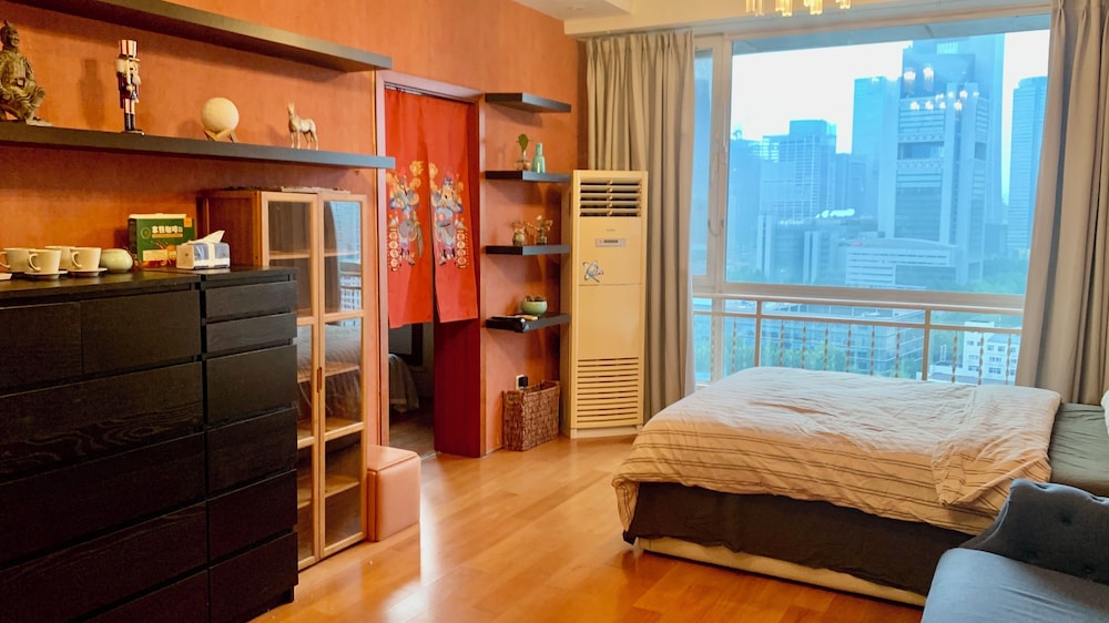 Beijing Furnished Apt with Queen bed