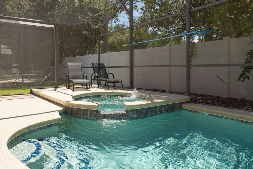 Game Room Plus Private Pool 4BR Disney Area