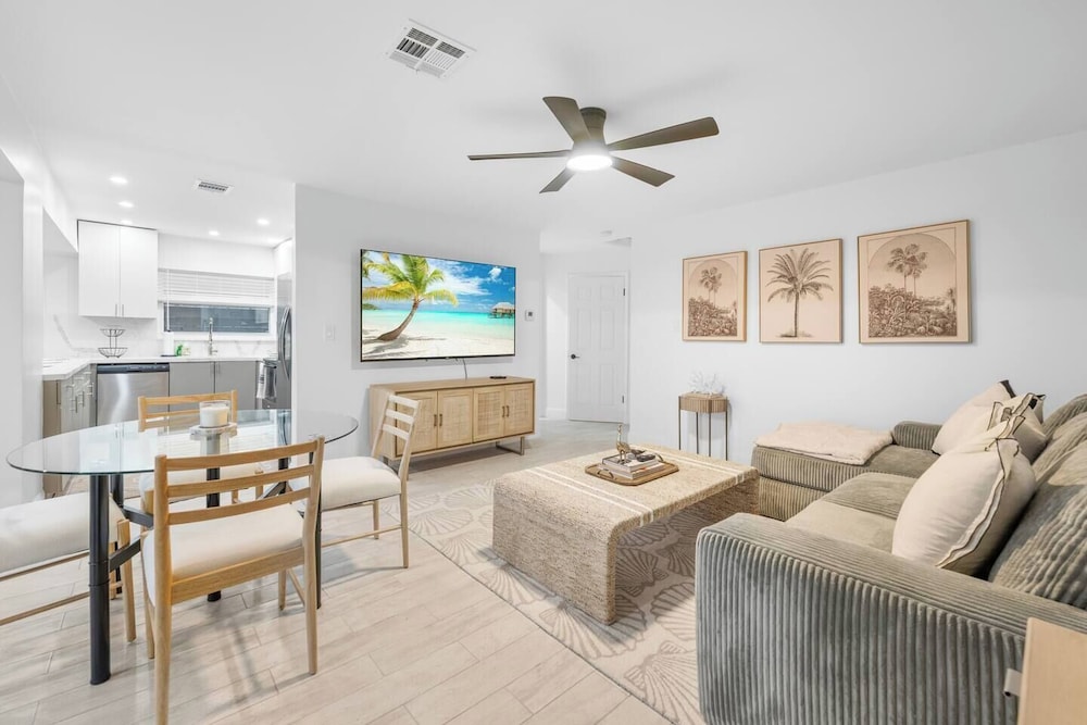 Waterfront Duplex Tropical Oasis