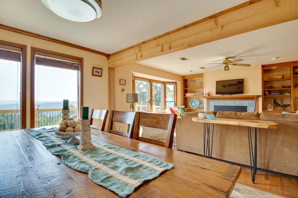 Mountain Home Retreat w/ Balcony & Lake Views! view 5
