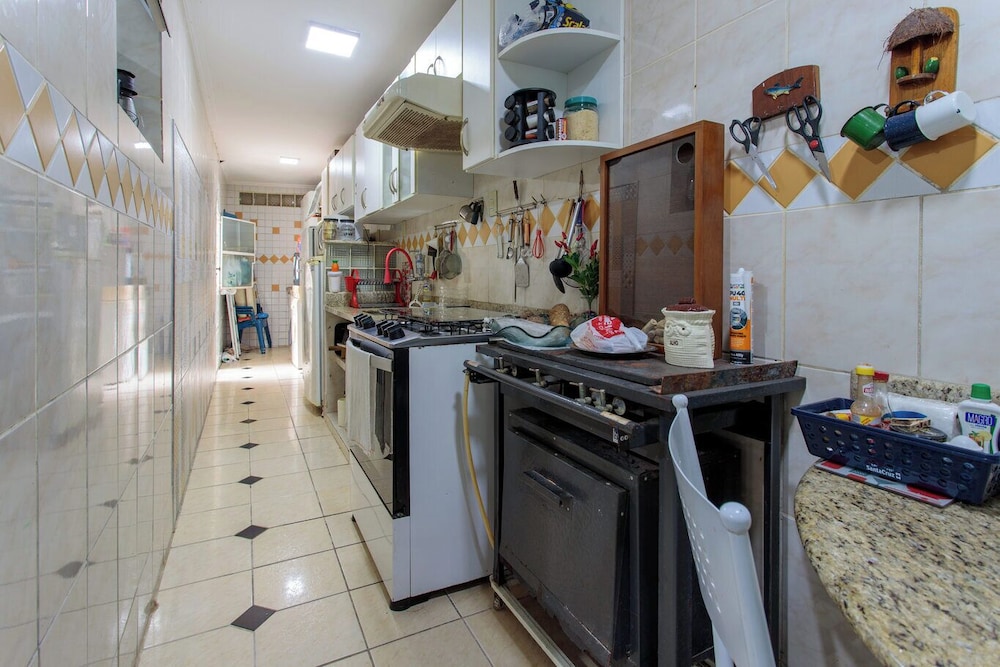 Apto Pet Friendly c Churrasqueira - Praia do Morro