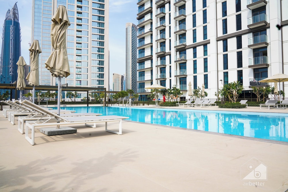 Luxurious 4B Balcony & Views Burjcrown Downtown