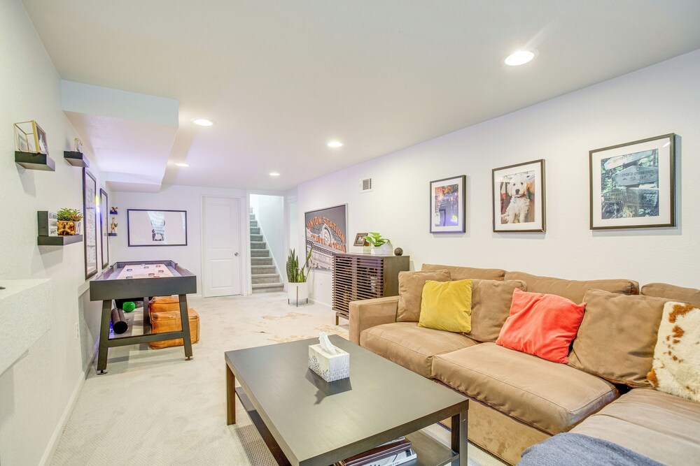 Walk to City Park: Chic Home w/ Hot Tub & Yard