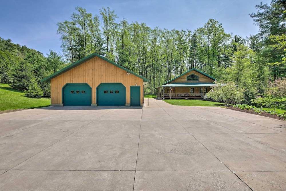 'the Red Pine Cabin' w/ Private Pond & Dock! view 3