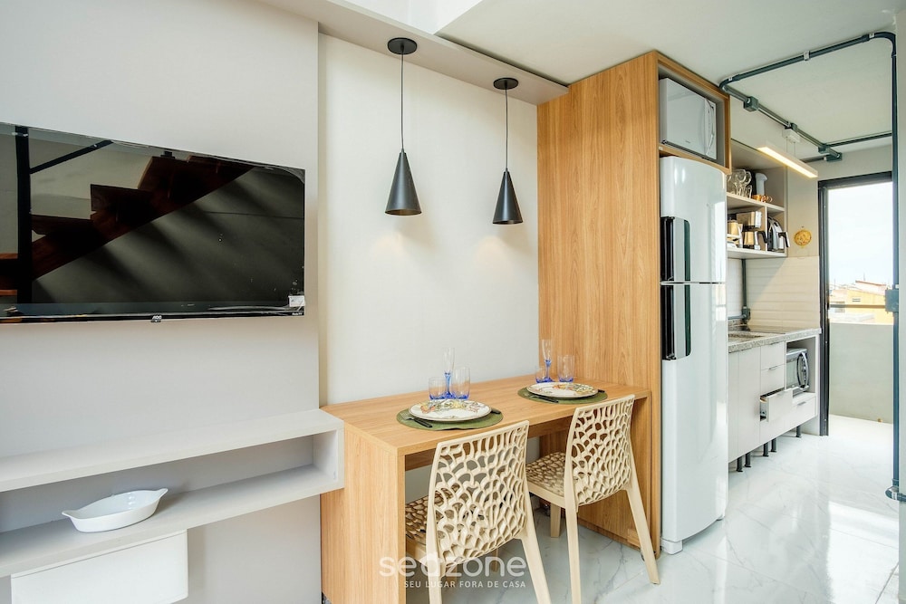 Lofts completos e modernos em Jaguaruna a 50m da Praia - PLO