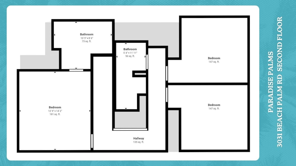 Paradise Palms Resort 4 Bedroom Private Pool Townhome 4 Townhouse