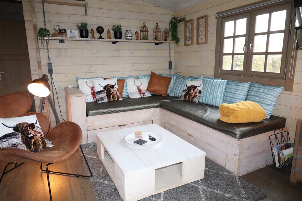 Cabin in Tzummarum With Pool and Tennis Court