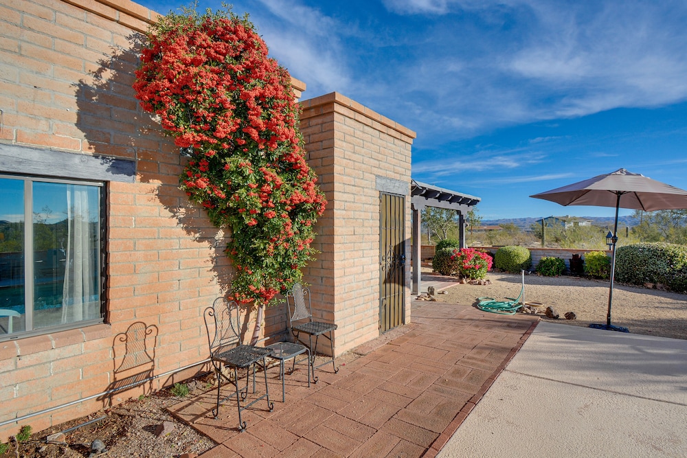 Charming Wickenburg Villa w/ Casita & Private Pool view 5