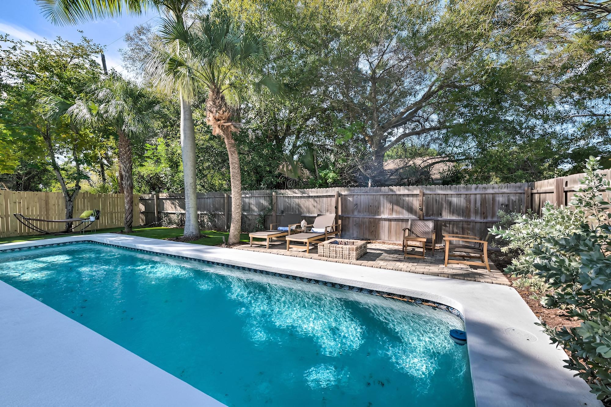 Mid-mod Coastal Home w/ Pool ~ 1 Mile to Beach view 5