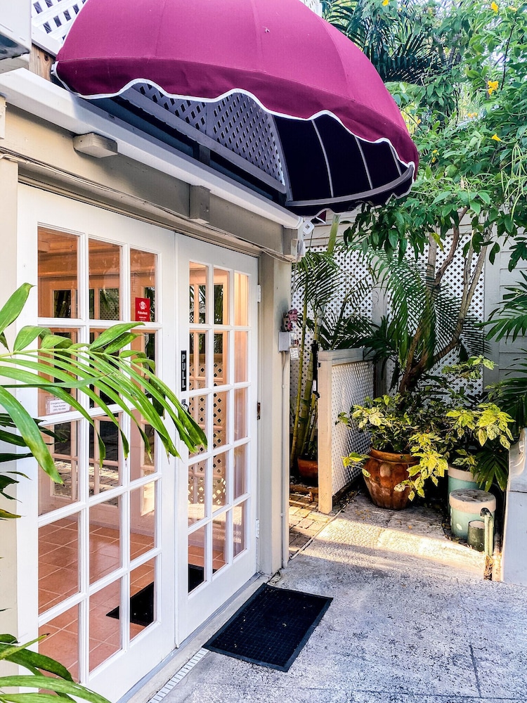 Authors of Key West Guest House view 2