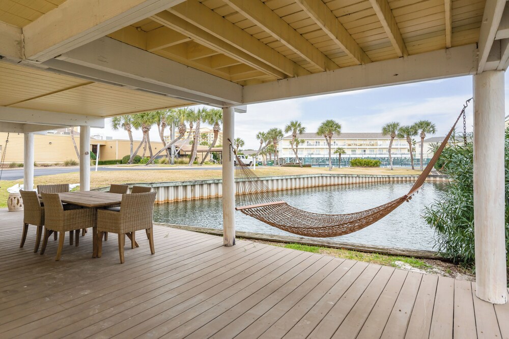 Destin Waterfront Home in Resort: Walk to Beach!