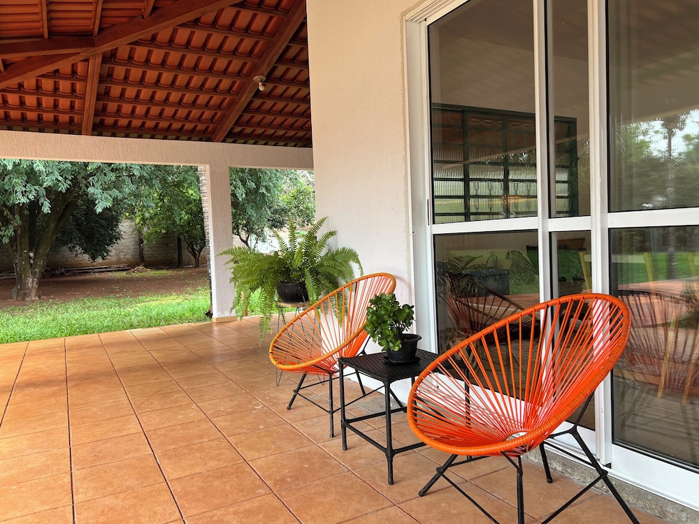 casa com piscina