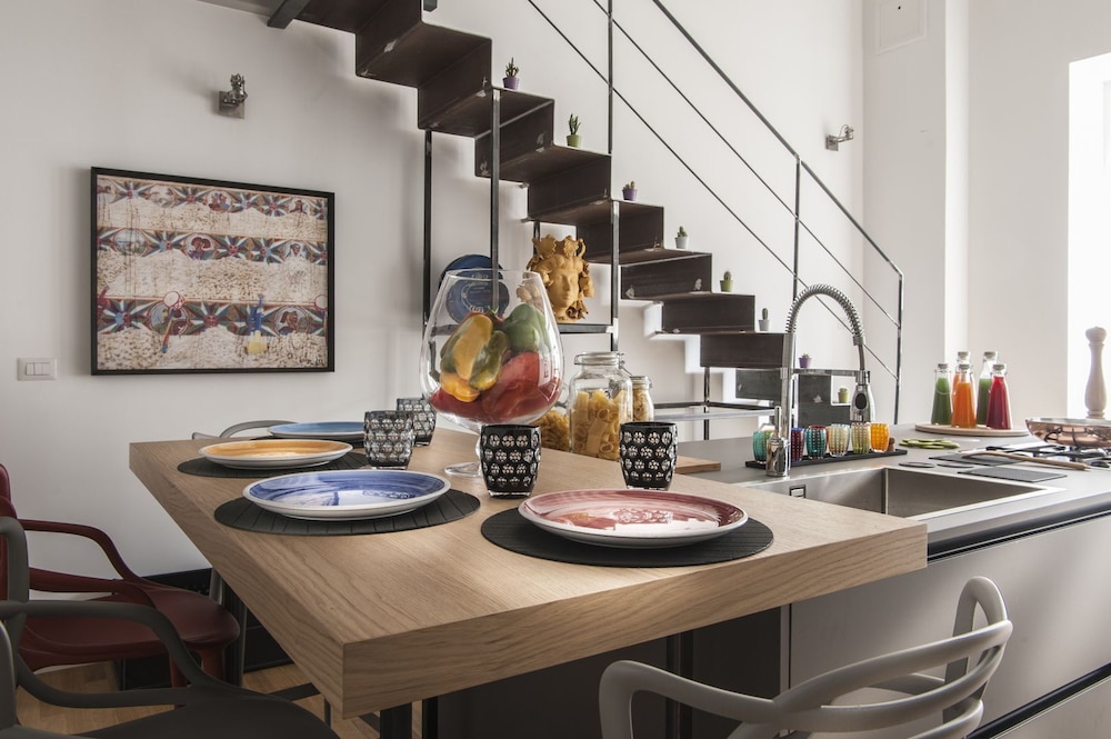 Gioeni Suites - Charming Loft en Palermo — kitchen