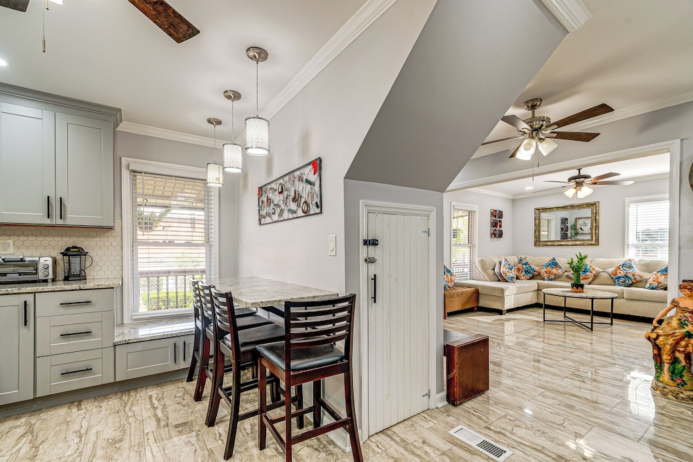 Walk to Historic Dtwn Burlington: Home w/ Yard