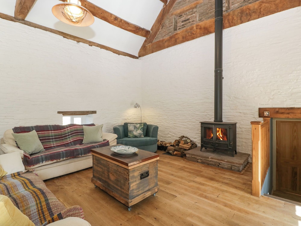 White Haywood Barn