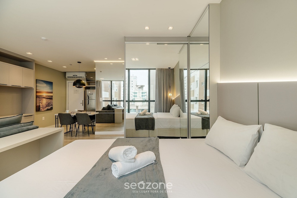 IFT - Ed. Infinity Tower Flat 350m From Meia Praia