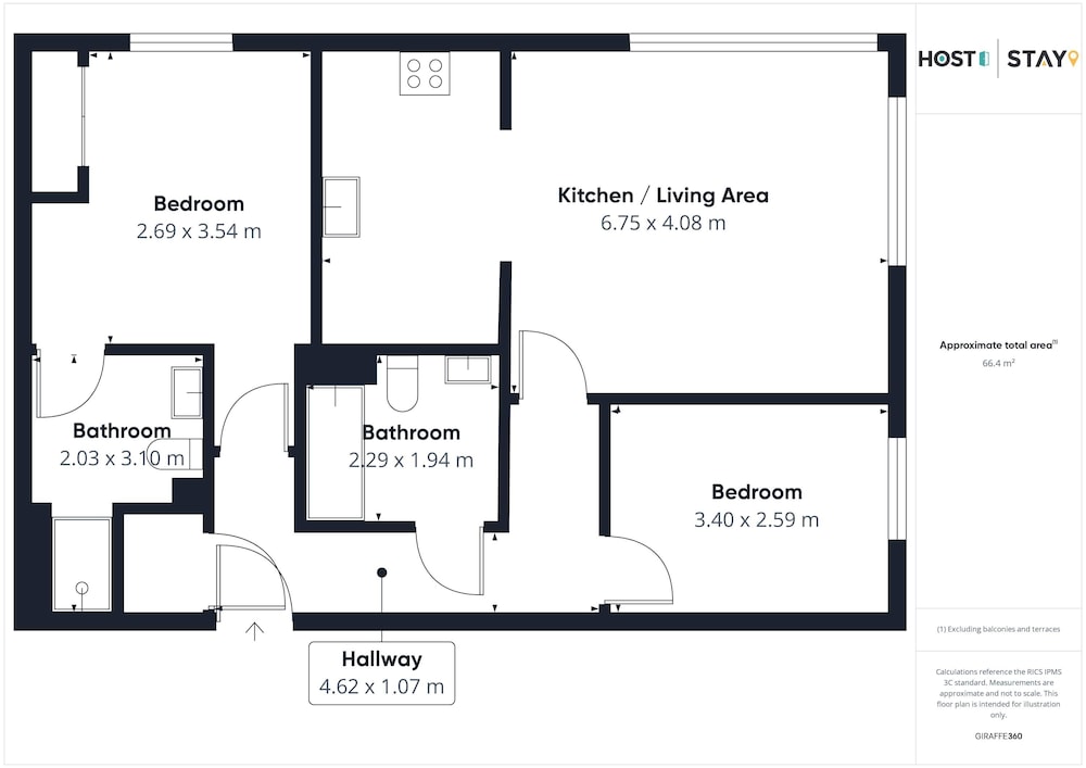 Host Stay Newport House Apartment