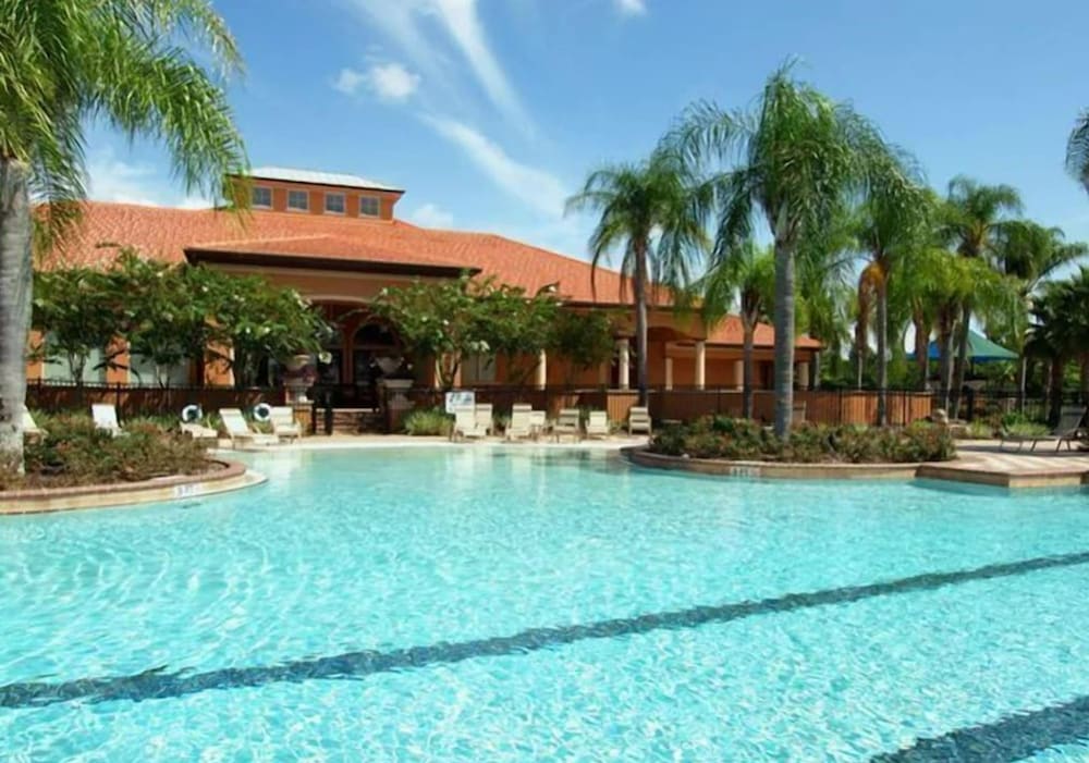 4bd Villa With Solar Heated Pool Near Disney No Resort Fee