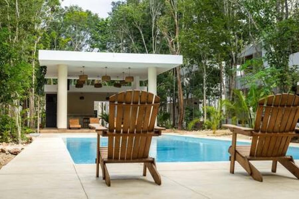 Villa Edzna Resort Pool AC Fast Internet