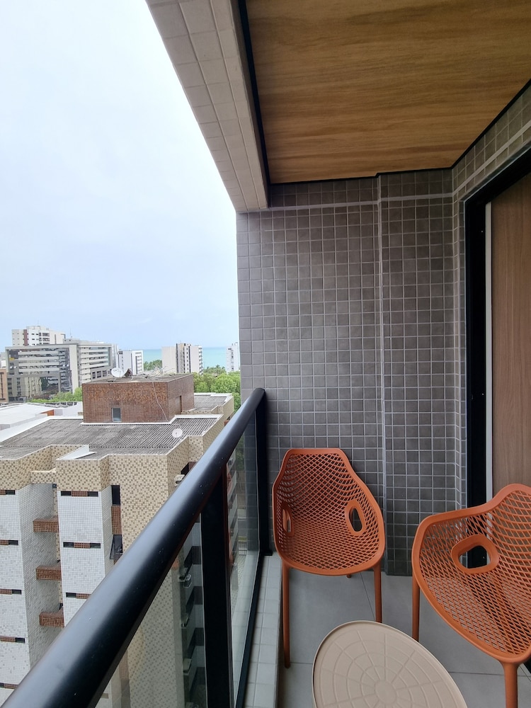 Apê na Pajuçara, AR na Sala, Fitness, Piscina & Kids