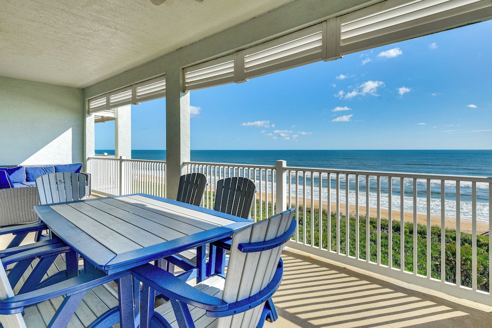 Steps to Beach: Palm Coast Escape w/ Resort Perks!