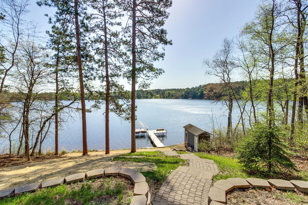 Paddle & Bike: Cottage w/ Dock in Pequot Lakes!