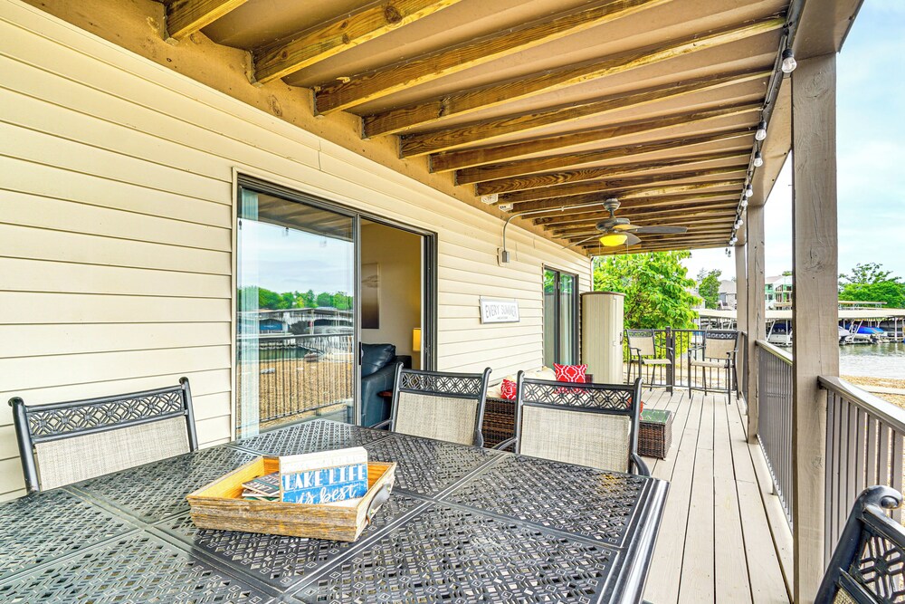 Lakefront Osage Beach Condo: Main Channel View!