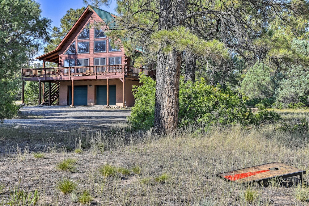 Lazy Beaver Lodge Pagosa Cabin w/ Deck, Fire Pit view 3