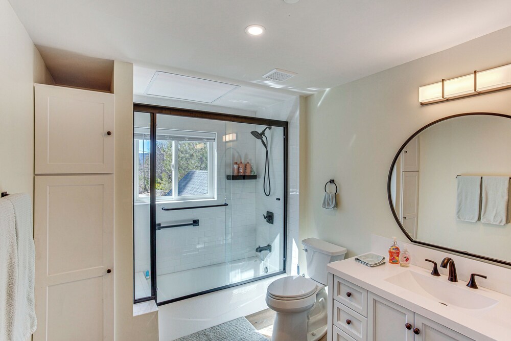 Game Room & Deck: Pet-friendly Lake Arrowhead Home