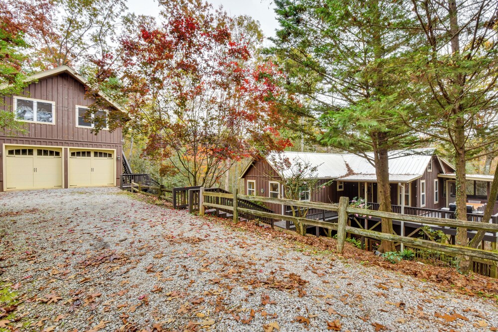 1 Mi to Beach: Lake Rabun Home w/ Carriage House